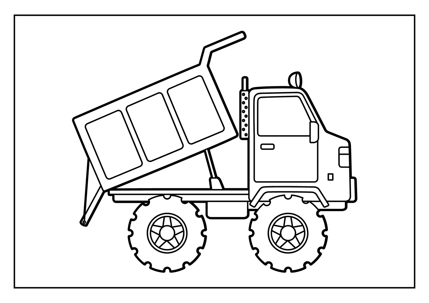 Vehicles Coloring Booklet