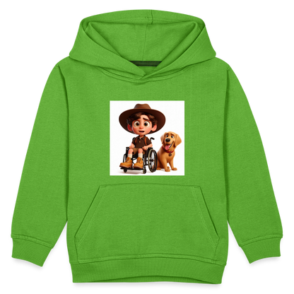 Kids' Premium Hoodie - light green