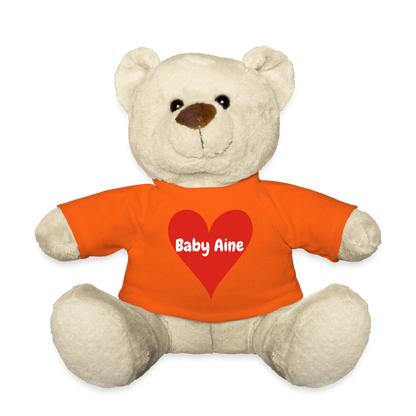 Teddy Bear - golden orange