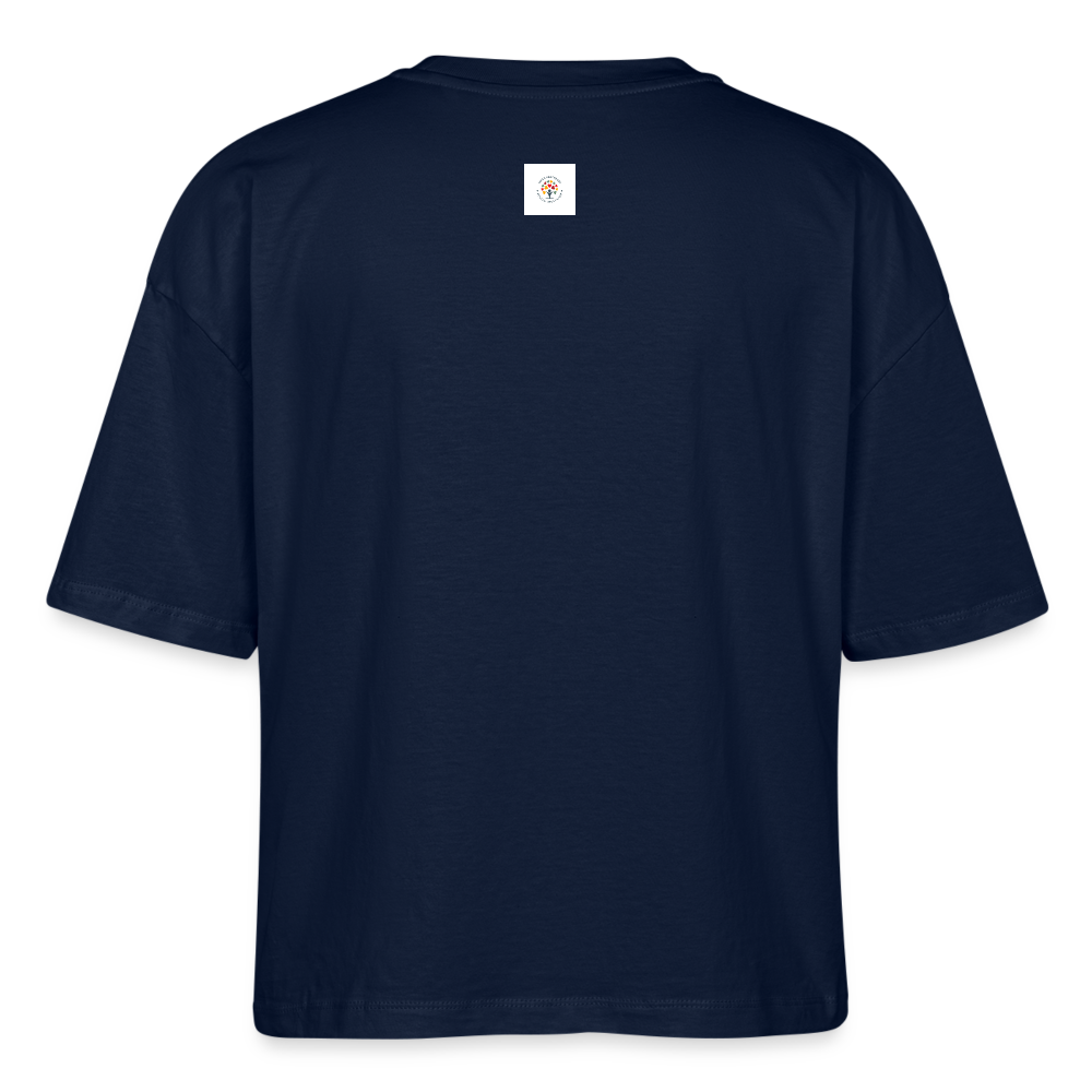 Stanley/Stella Nova Women’s Boxy Organic T-Shirt - navy