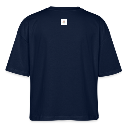 Stanley/Stella Nova Women’s Boxy Organic T-Shirt - navy