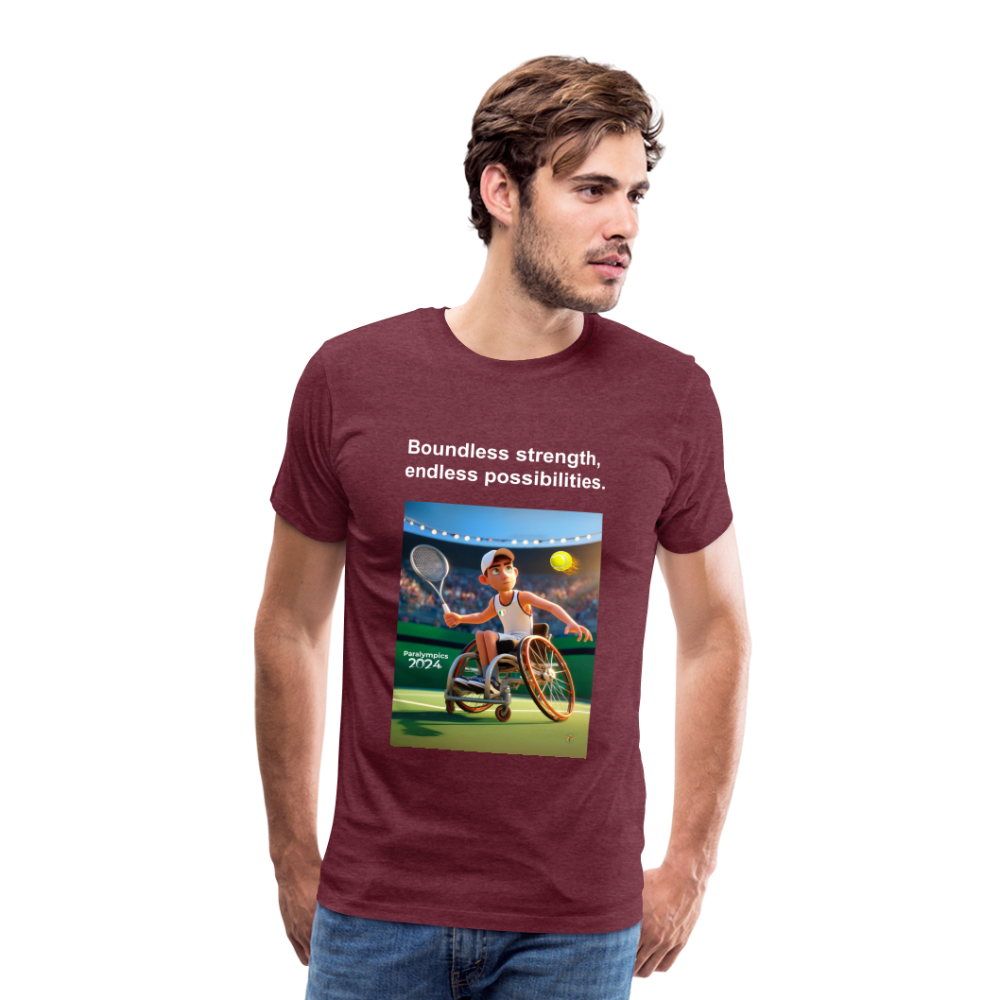 Men’s Premium T-Shirt - heather burgundy