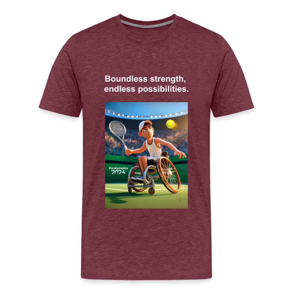 Men’s Premium T-Shirt - heather burgundy