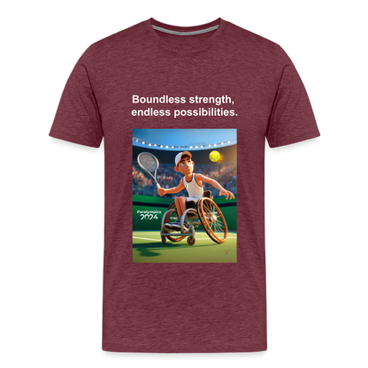 Men’s Premium T-Shirt - heather burgundy