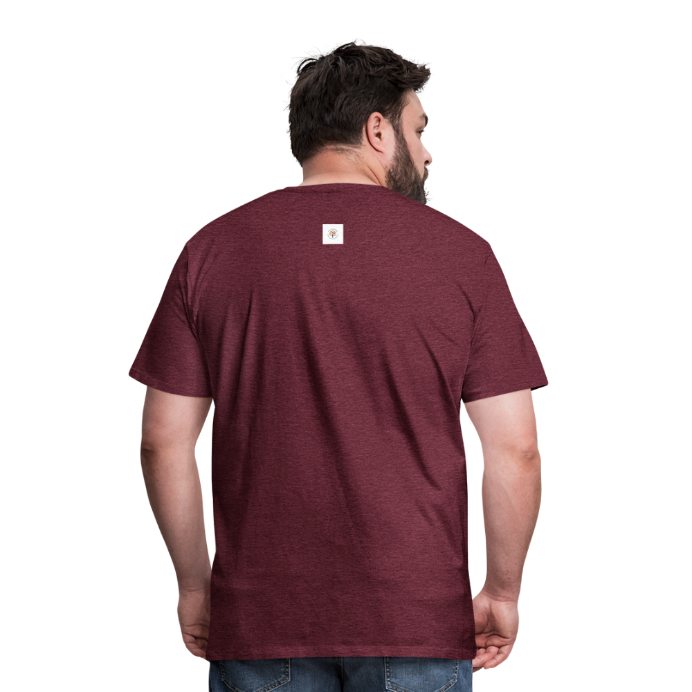 Men’s Premium T-Shirt - heather burgundy