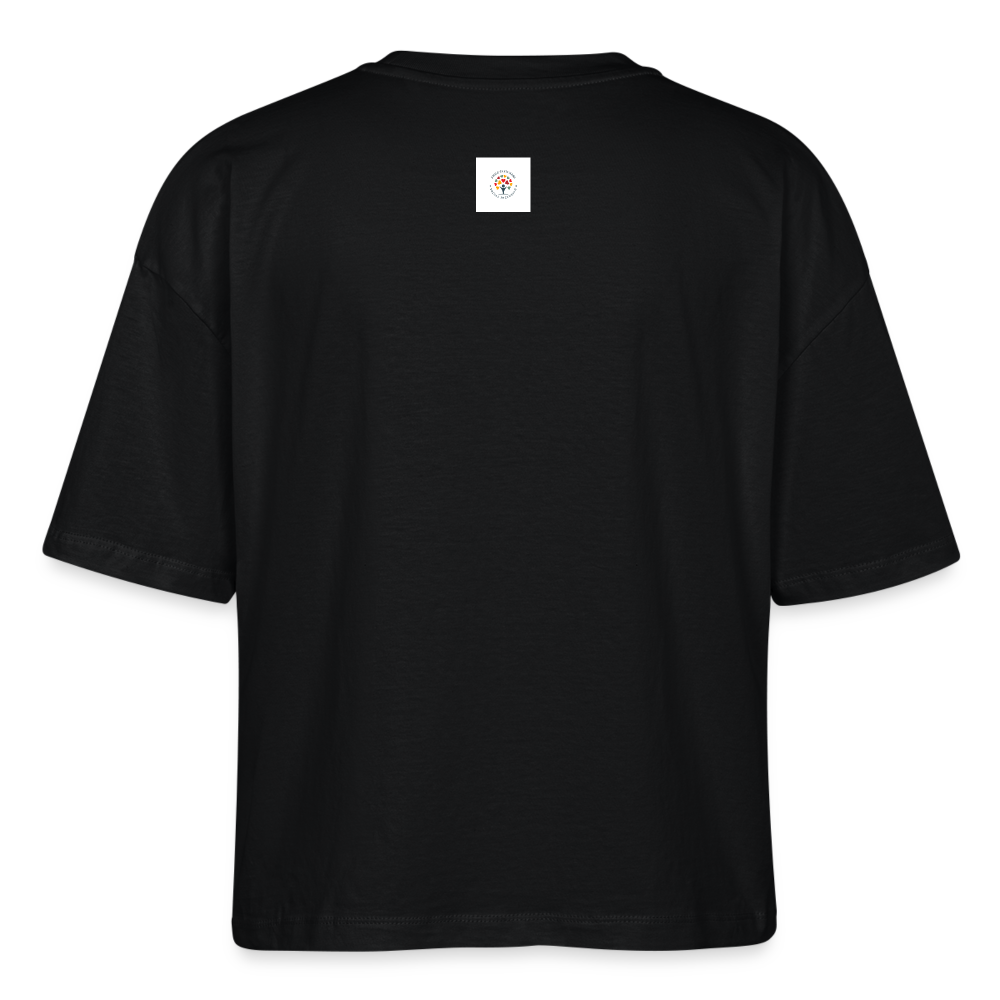 Stanley/Stella Nova Women’s Boxy Organic T-Shirt - black