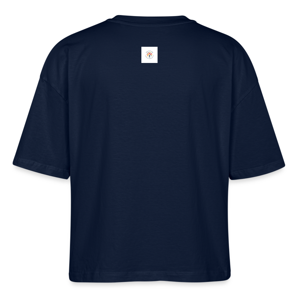 Stanley/Stella Nova Women’s Boxy Organic T-Shirt - navy