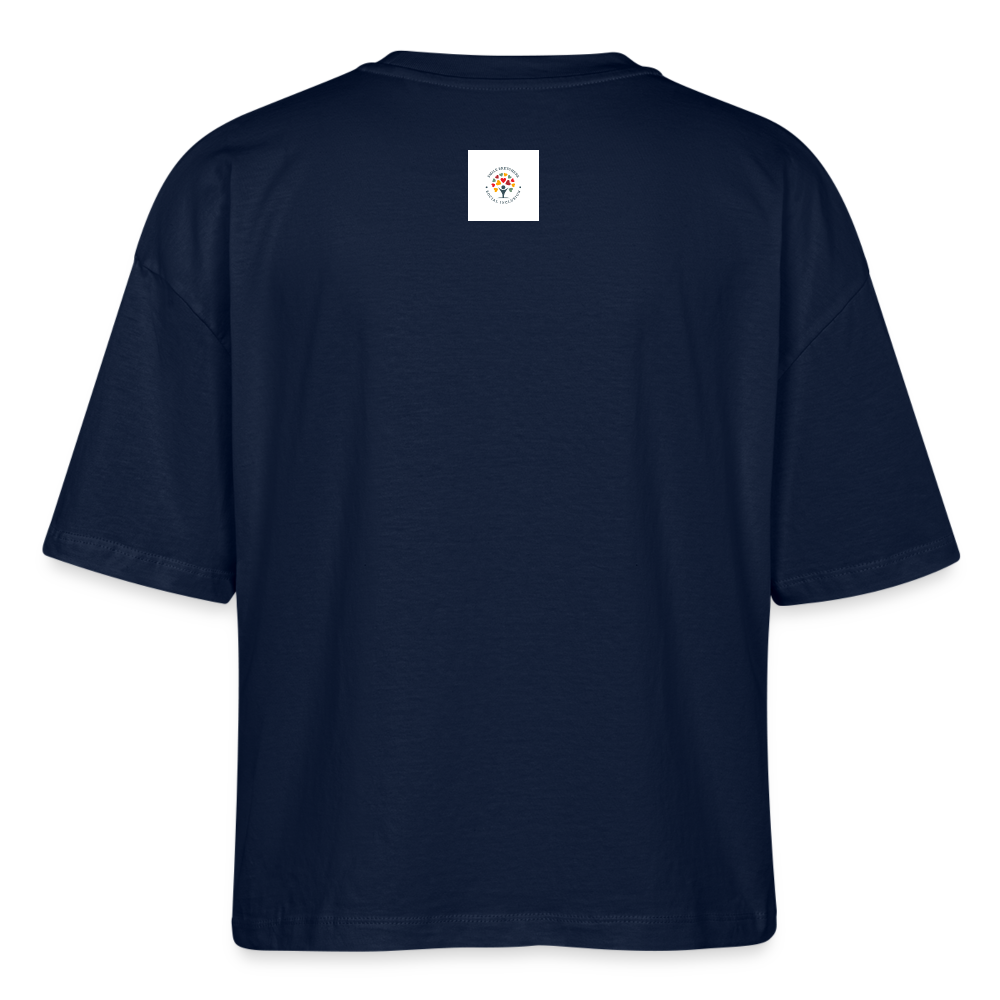 Stanley/Stella Nova Women’s Boxy Organic T-Shirt - navy