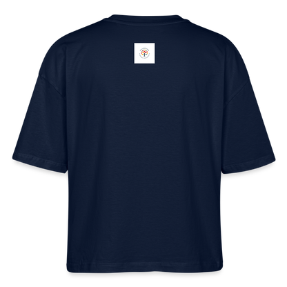 Stanley/Stella Nova Women’s Boxy Organic T-Shirt - navy