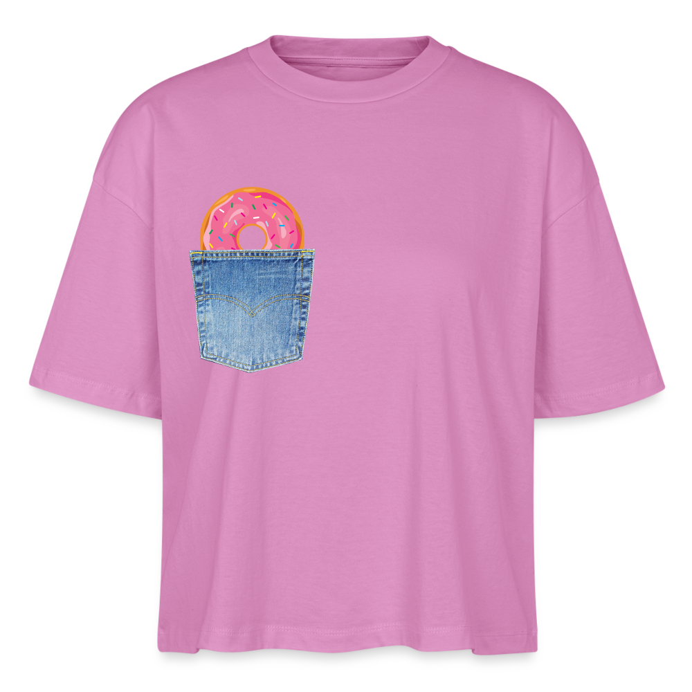 Stanley/Stella Nova Women’s Boxy Organic T-Shirt - pink