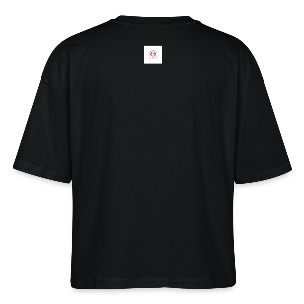 Stanley/Stella Nova Women’s Boxy Organic T-Shirt - black