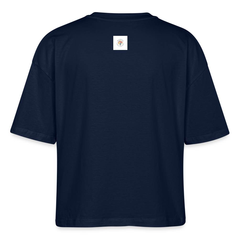 Stanley/Stella Nova Women’s Boxy Organic T-Shirt - navy